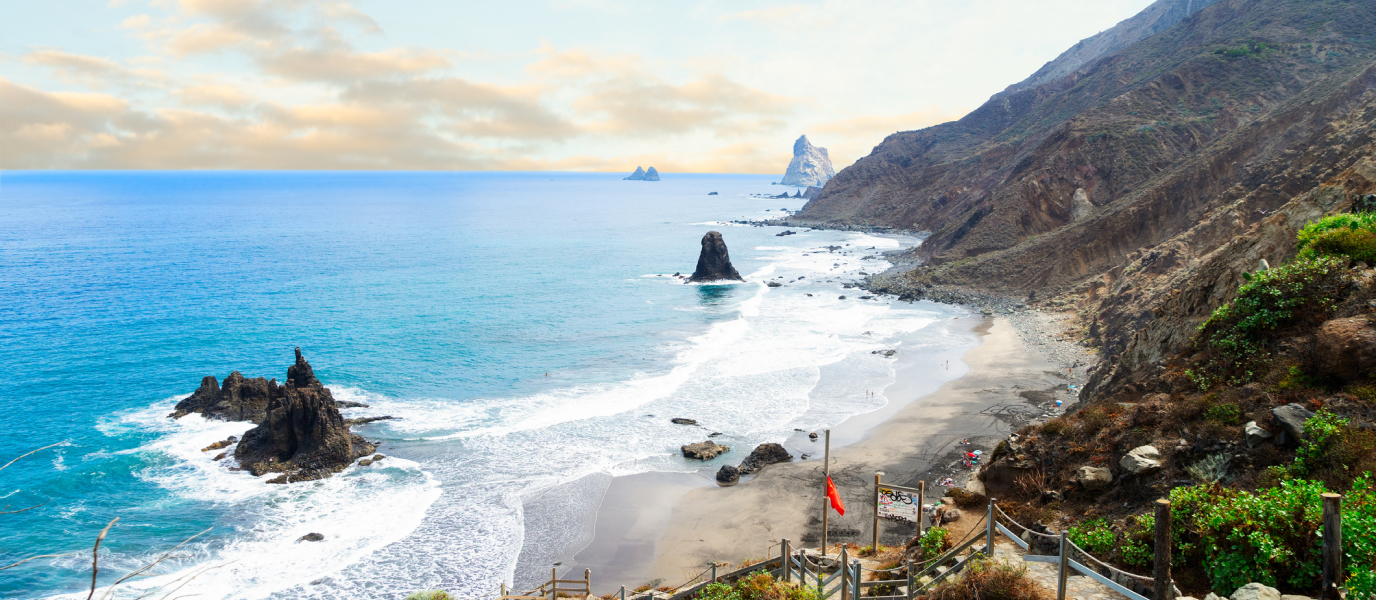 Vista de Playa de Benijo