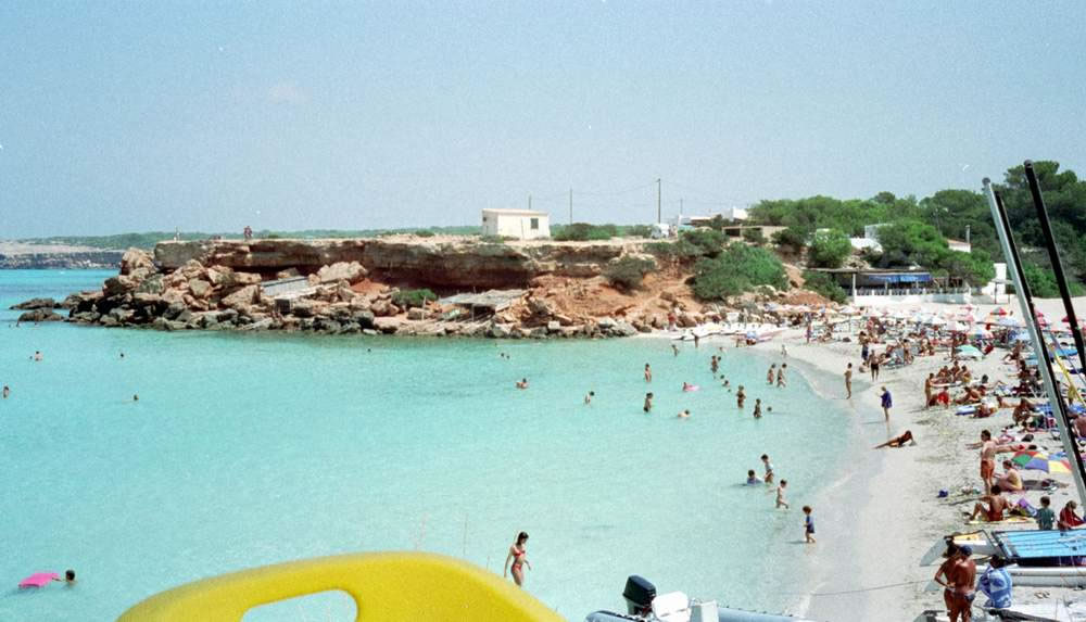 Vista de Cala Saona