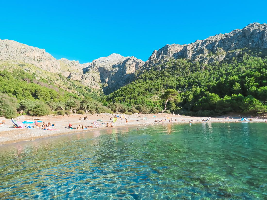 Vista de Cala Tuent
