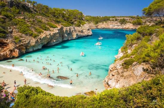 Vista de Es Caló des Moro