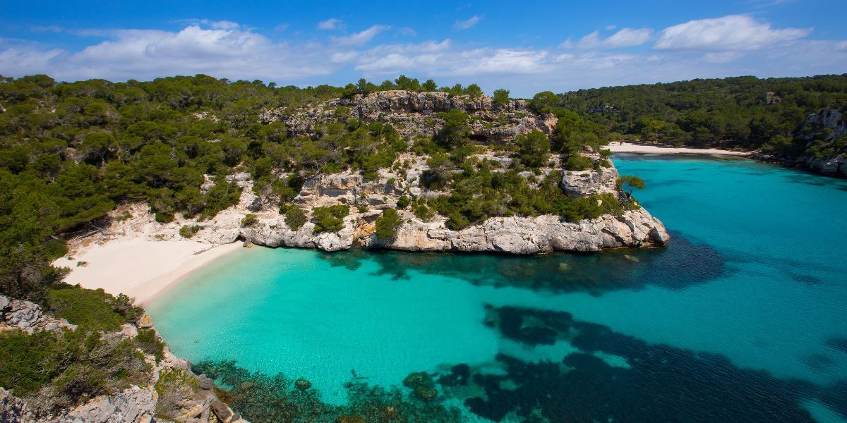 Vista de Cala Macarella