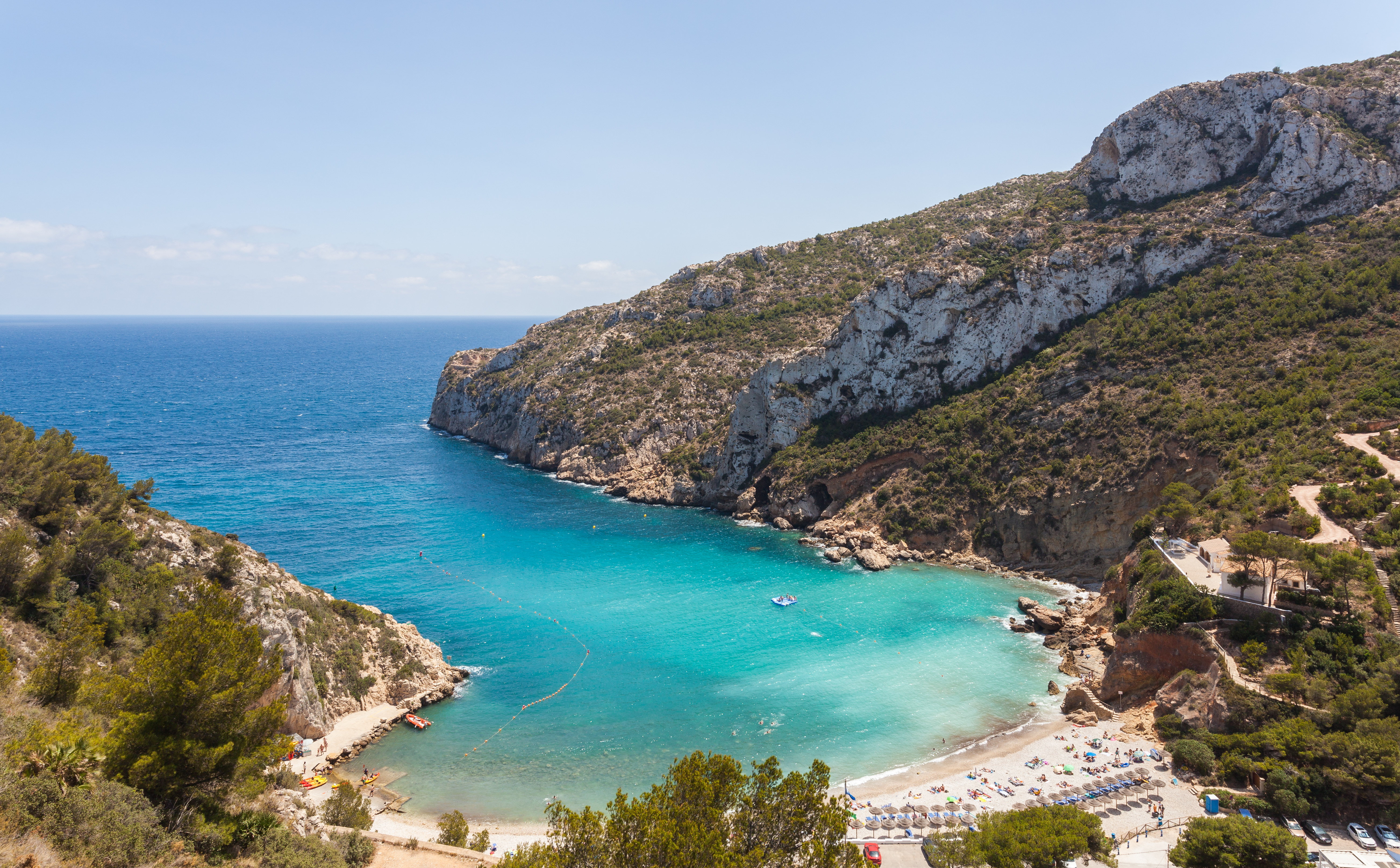 Vista de Cala Granadella