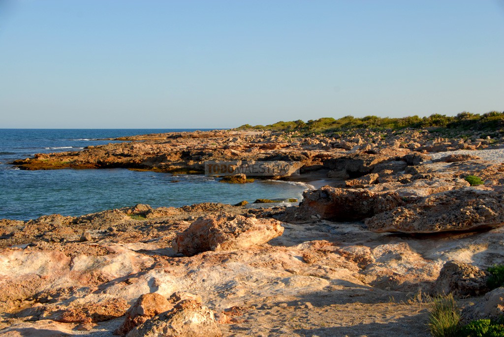 Vista de Cala del Pebret
